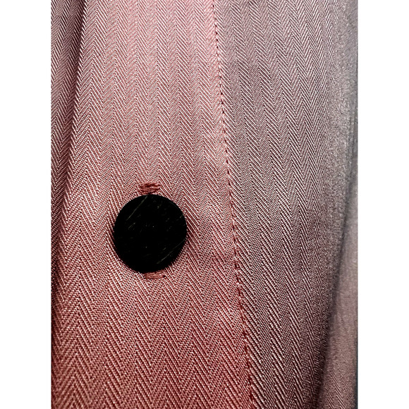 Caribbean Hawaiian Tropical Floral Embroidered Palm Trees Button Up Shirt Large - Picture 5 of 8